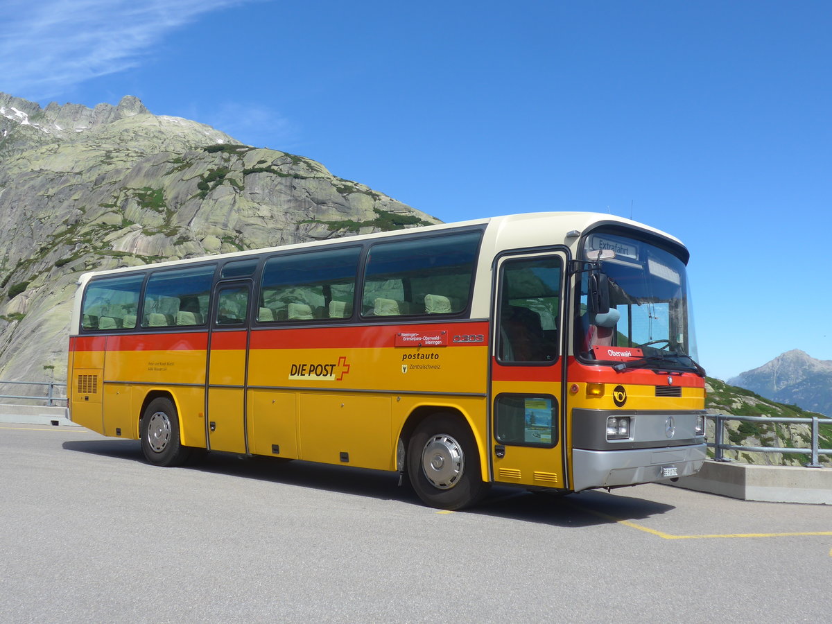 (218'650) - Buzzi, Bern - BE 910'789 - Mercedes (ex Mattli, Wassen) am 12. Juli 2020 in Grimsel, Hospiz