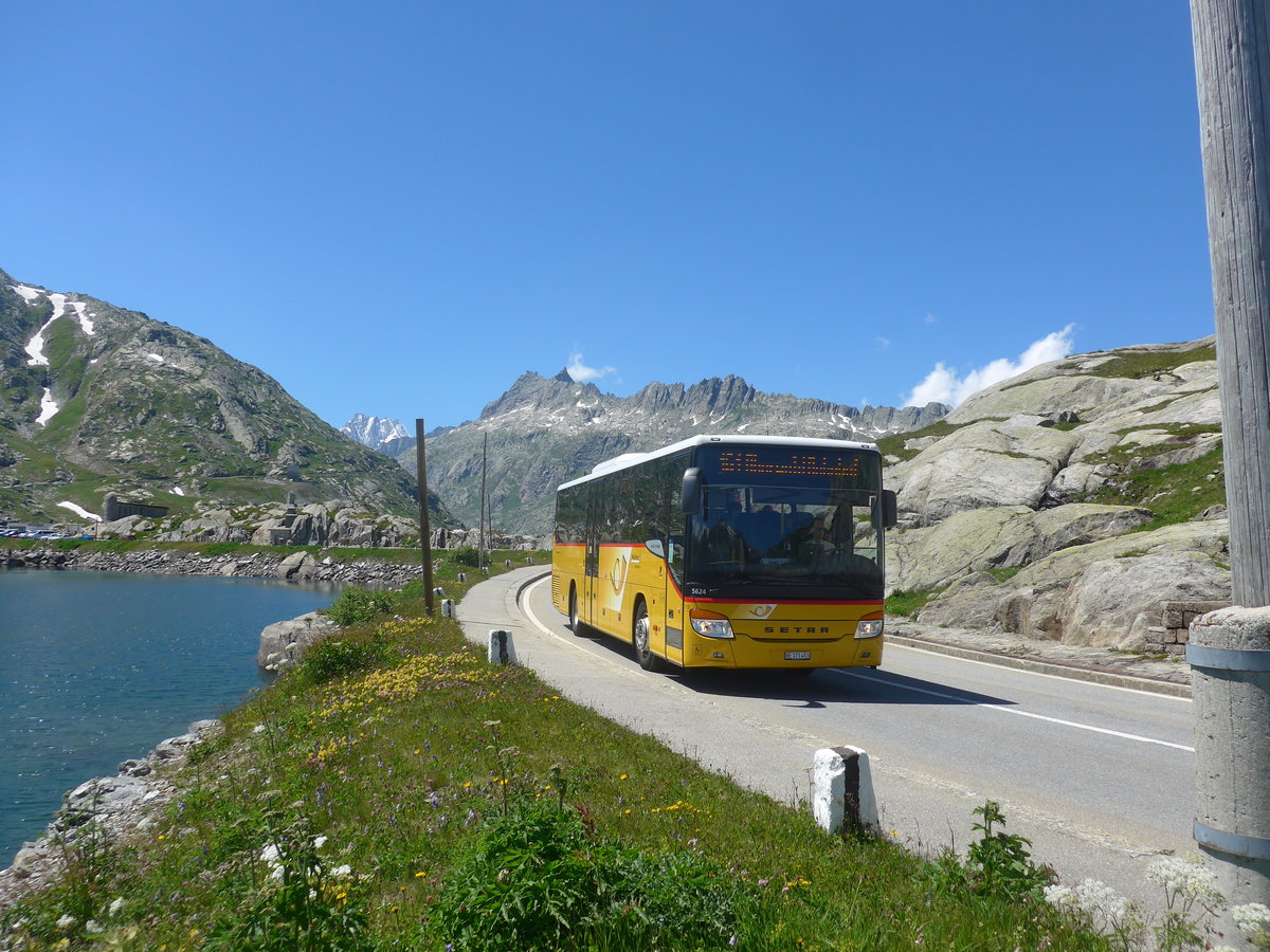 (218'686) - PostAuto Bern - Nr. 73/BE 171'453 - Setra (ex AVG Meiringen Nr. 73) am 12. Juli 2020 auf dem Grimselpass