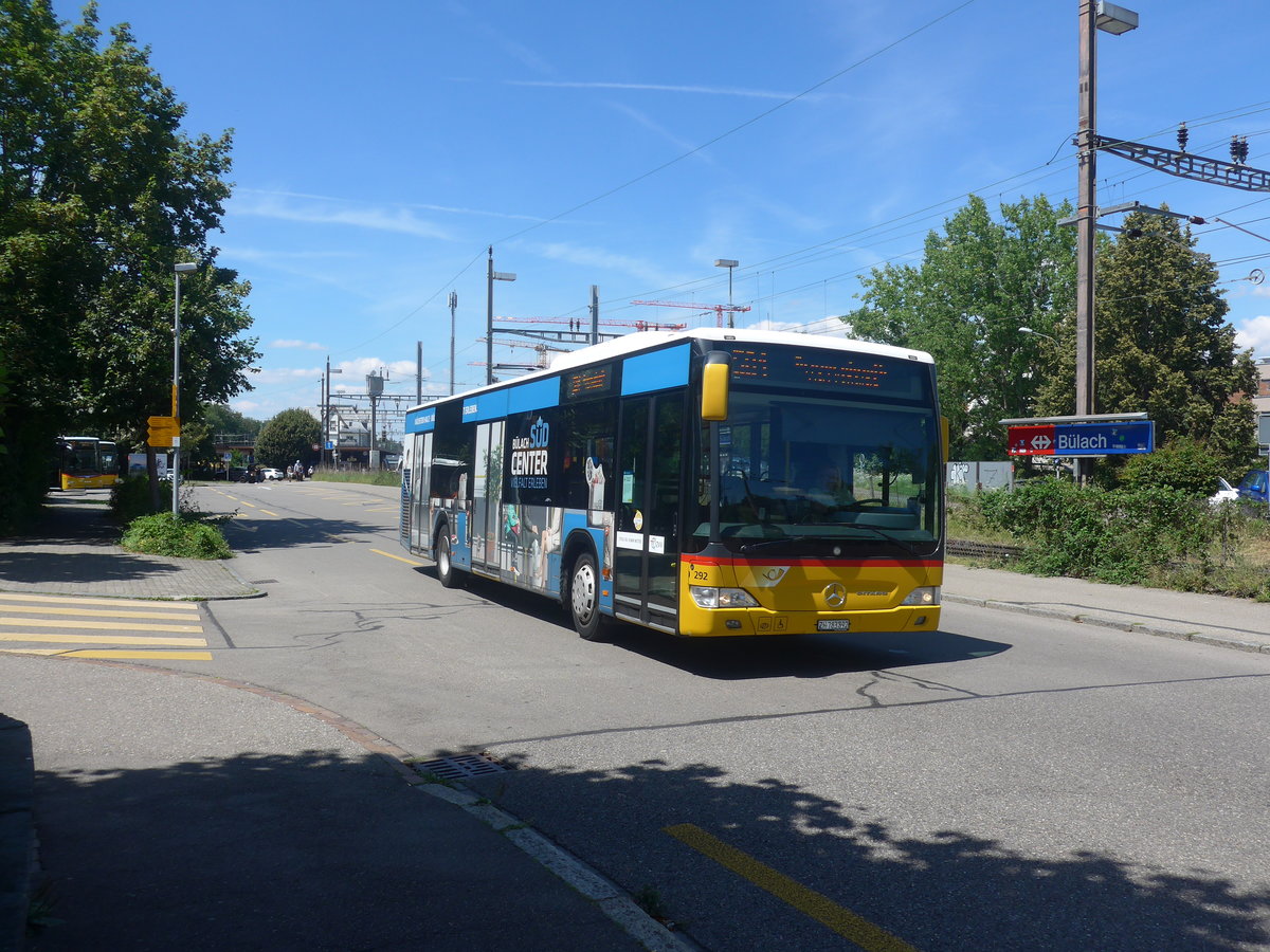 (218'737) - ASN Stadel - Nr. 292/ZH 783'892 - Mercedes am 18. Juli 2020 beim Bahnhof Blach