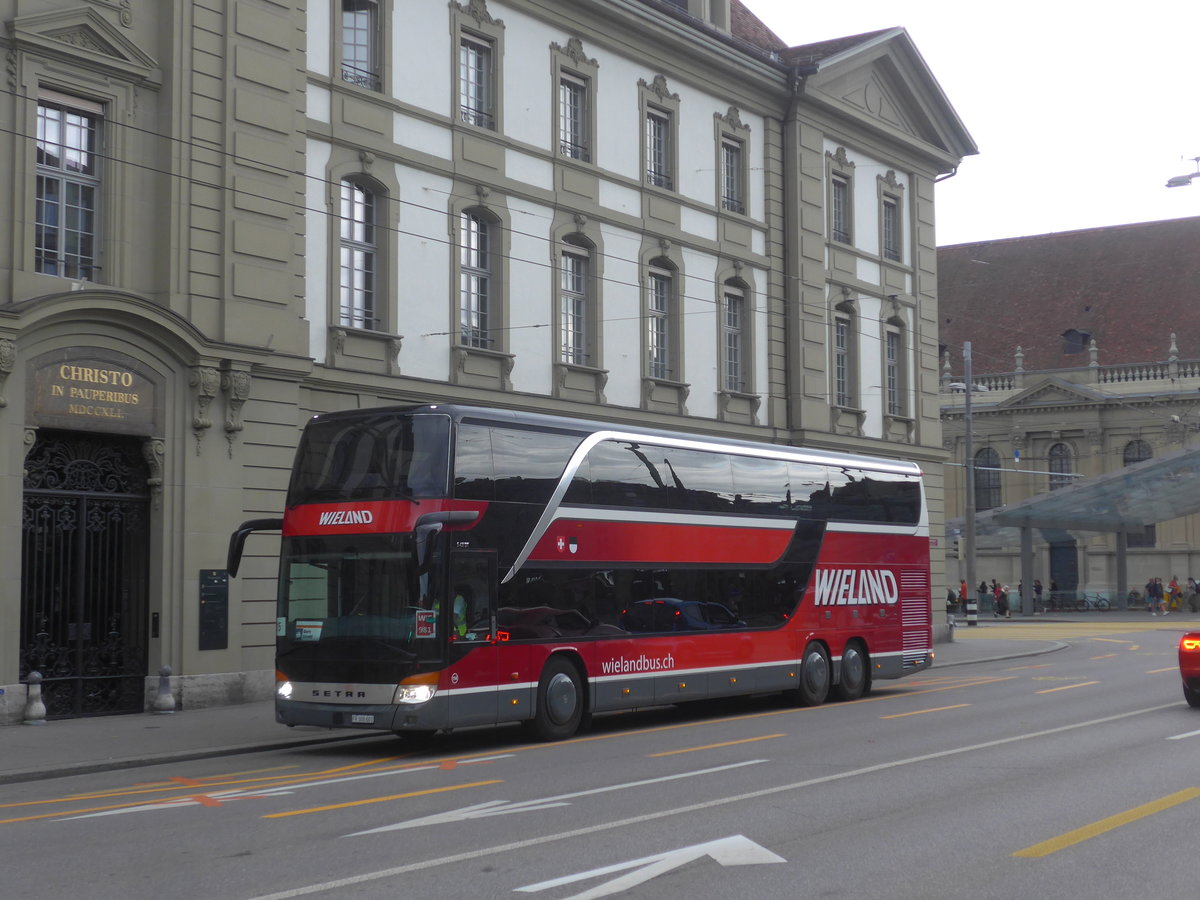 (219'467) - Wieland, Murten - Nr. 114/FR 300'601 - Setra am 2. August 2020 beim Bahnhof Bern