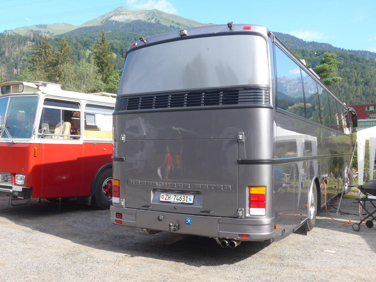 (219'696) - Felix, Gattikon - ZH 74'631 - Setra am 16. August 2020 in Grsch, Bergbahnen