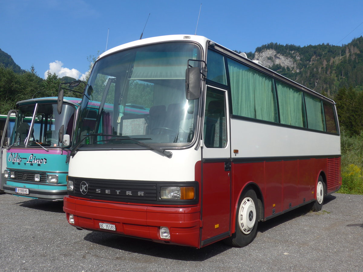 (219'714) - Wthrich, Ursenbach - BE 35'185 - Setra am 16. August 2020 in Grsch, Bergbahnen