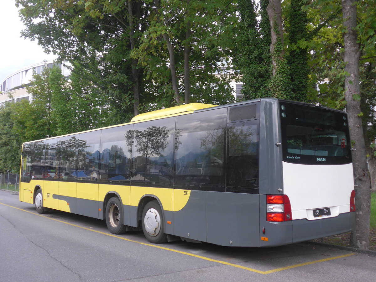 (219'851) - STI Thun - Nr. 131 - MAN am 18. August 2020 bei der Schifflndte Thun