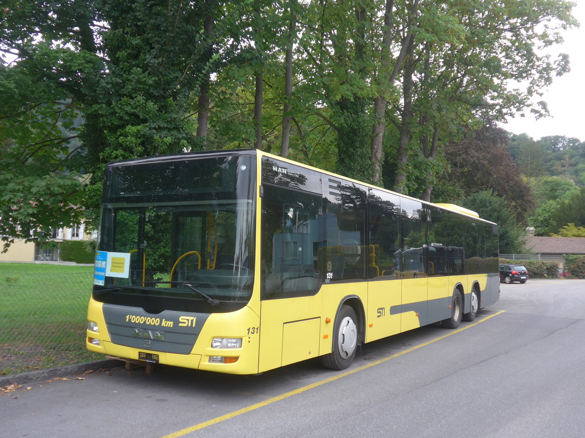 (219'860) - STI Thun - Nr. 131 - MAN am 19. August 2020 bei der Schifflndte Thun