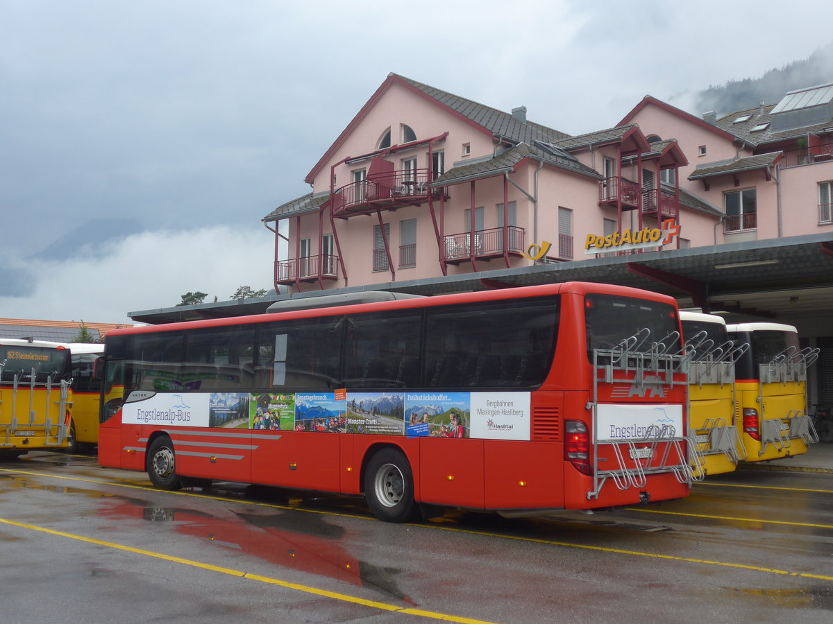 (219'879) - AFA Adelboden - Nr. 24/BE 26'701 - Setra am 22. August 2020 in Meiringen, Postautostation (Einsatz PostAuto fr Engstlenalp-Bus)