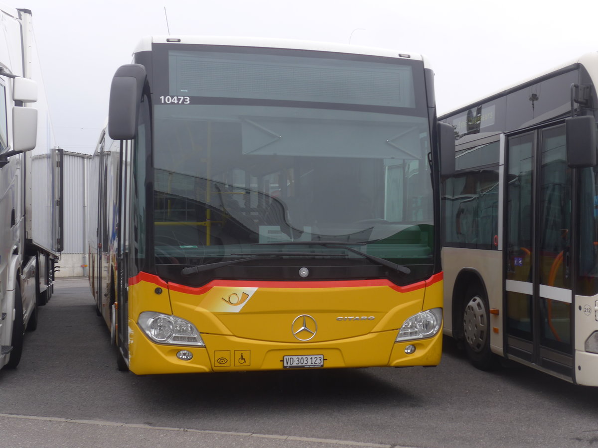 (220'238) - CarPostal Ouest - VD 303'123 - Mercedes (ex Rossier, Lussy) am 29. August 2020 in Kerzers, Interbus