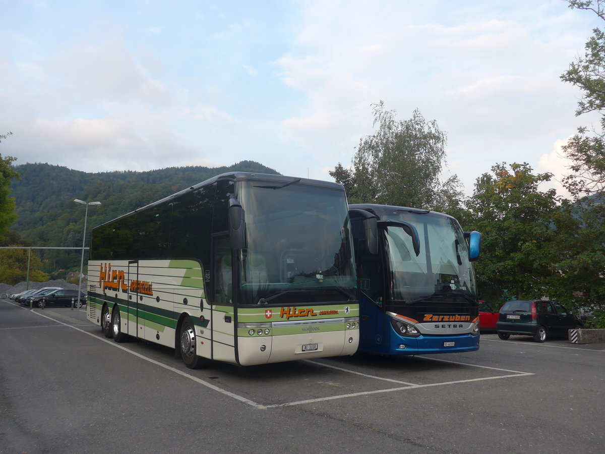 (220'559) - Hirn, Appenzell - AI 1310 - Van Hool am 11. September 2020 in Thun, Seestrasse