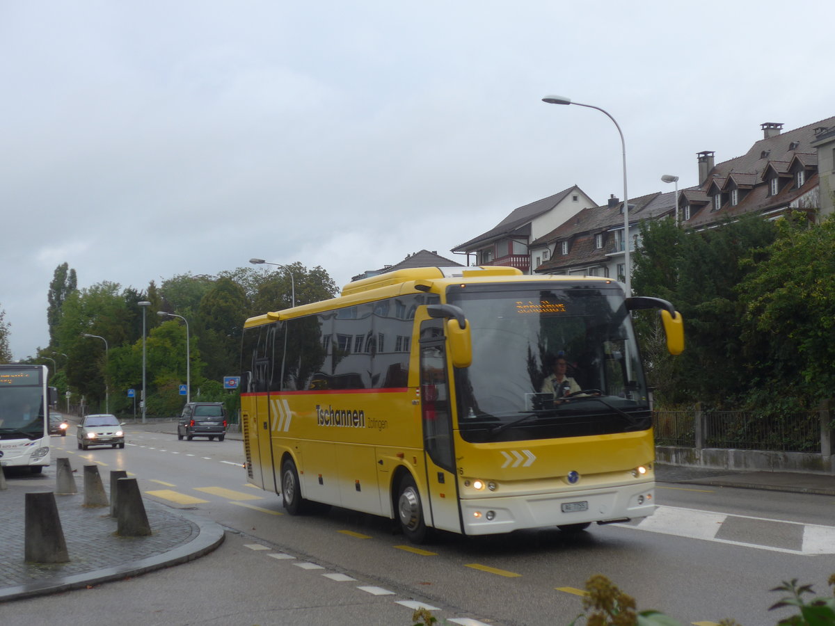 (221'334) - Tschannen, Zofingen - Nr. 16/AG 7755 - Temsa am 25. September 2020 beim Bahnhof Zofingen