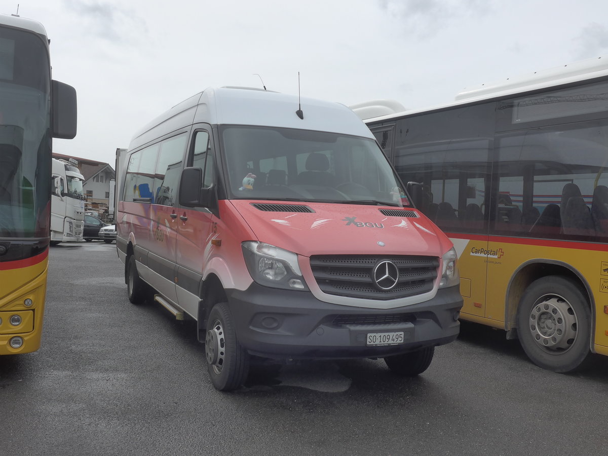 (221'568) - BGU Grenchen - Nr. 15/SO 109'495 - Mercedes am 27. September 2020 in Kerzers, Interbus