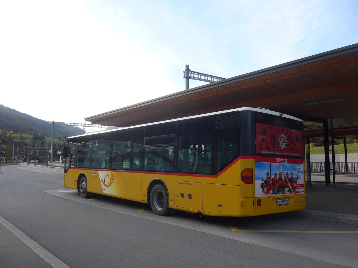 (222'173) - PostAuto Graubnden - GR 168'850 - Mercedes (ex Dnser, Trimmis; ex Luk, Grsch; ex PostAuto Graubnden GR 102'365) am 20. Oktober 2020 beim Bahnhof Kblis