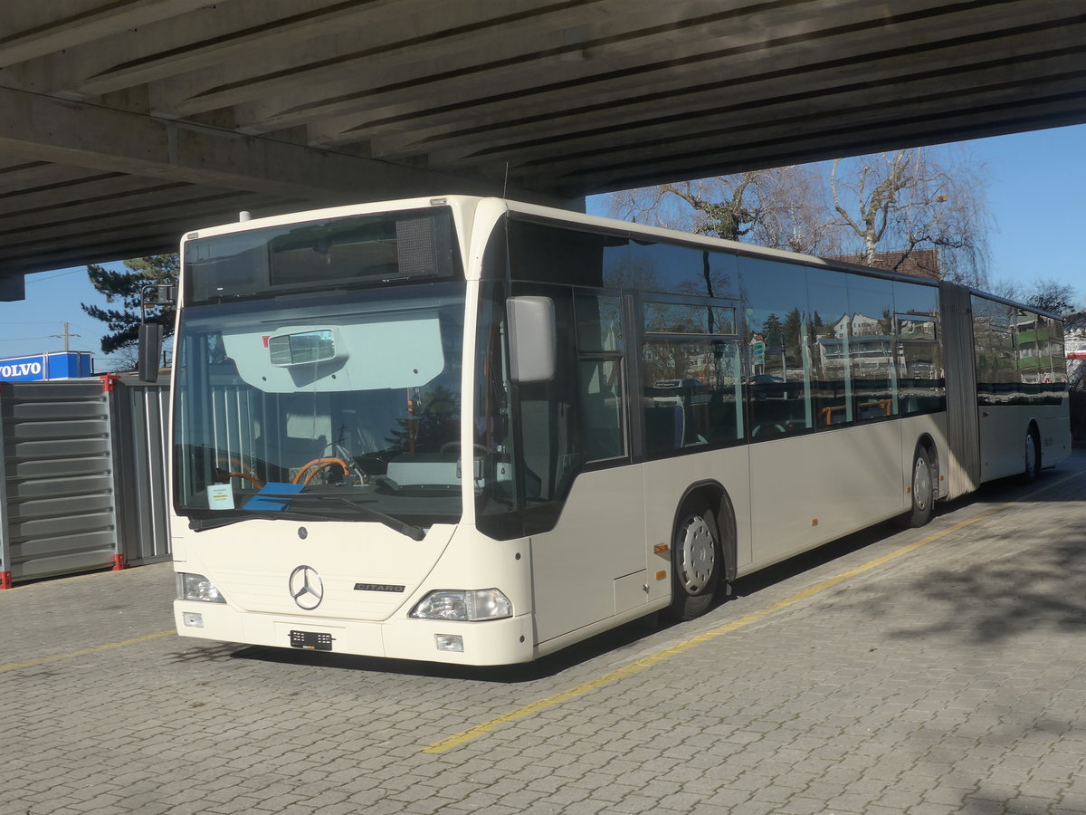 (223'686) - Interbus, Yverdon - Nr. 207 - Mercedes (ex BSU Solothurn Nr. 43) am 21. Februar 2021 in Kerzers, Murtenstrasse