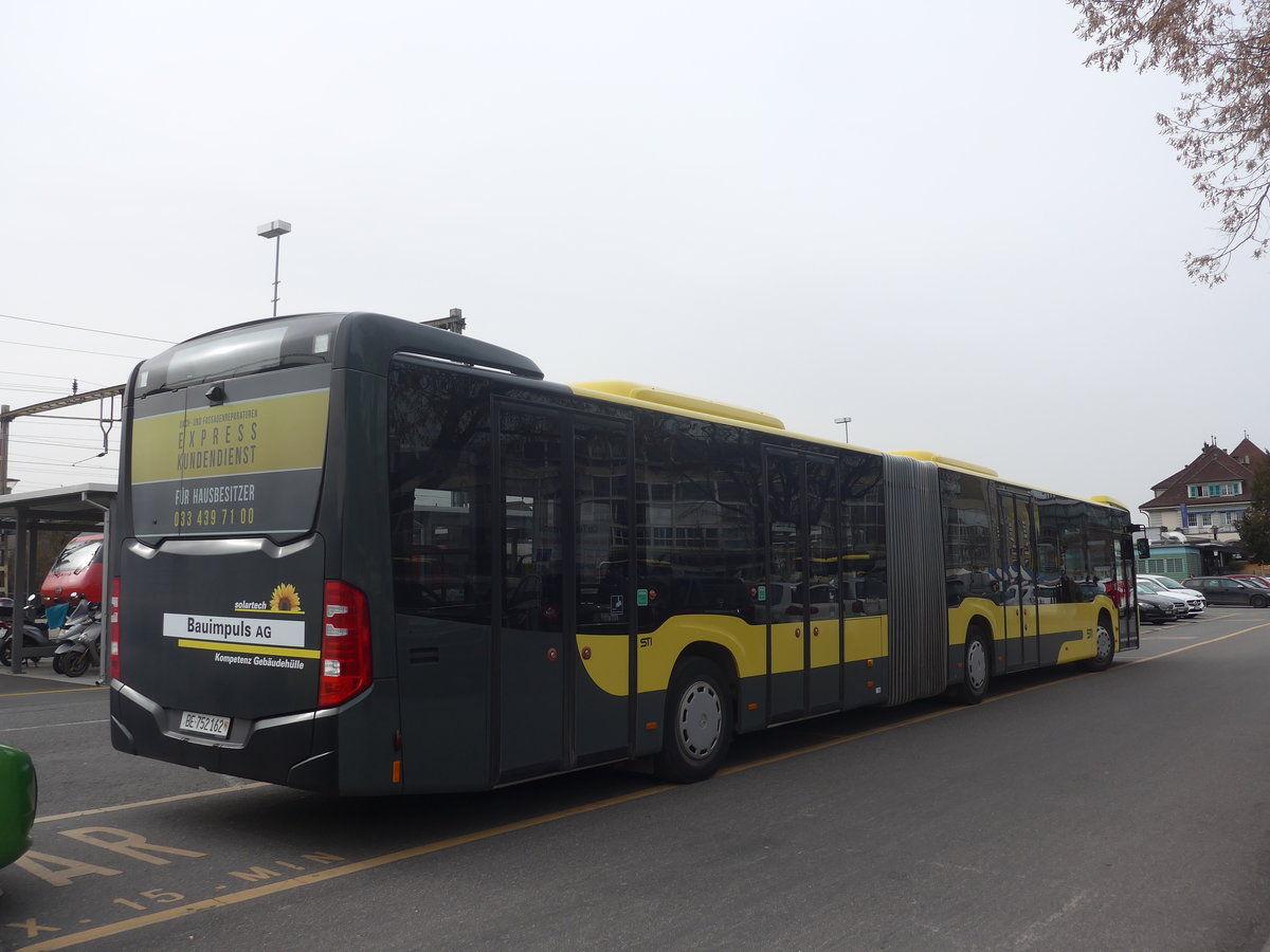 (223'707) - STI Thun - Nr. 162/BE 752'162 - Mercedes am 22. Februar 2021 in Thun, CarTerminal