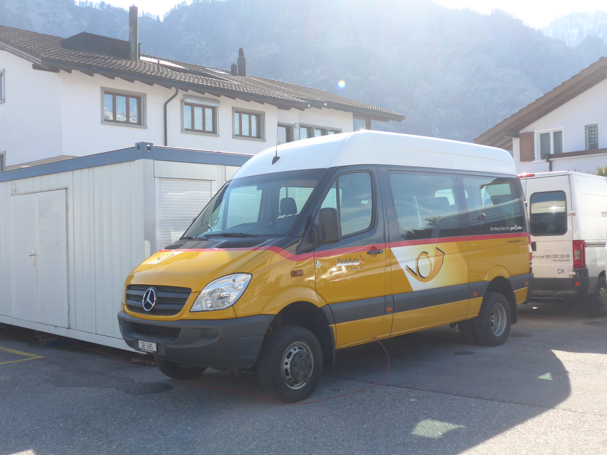 (224'497) - Bardill, Landquart - GR 485 - Mercedes am 28. Mrz 2021 in Landquart, Garage