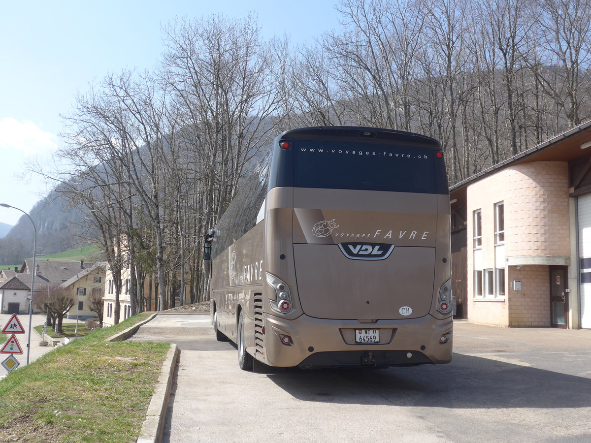 (224'719) - Favre, Rochefort - NE 64'569 - VDL am 2. April 2021 in Rochefort, Garage 