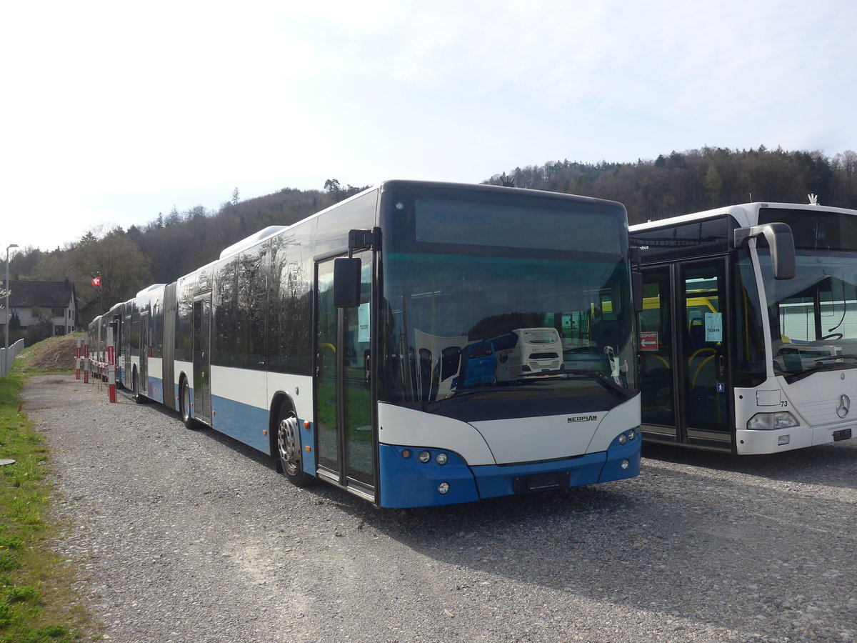 (224'867) - VBZ Zrich - Nr. 532 - Neoplan am 11. April 2021 in Winterthur, EvoBus