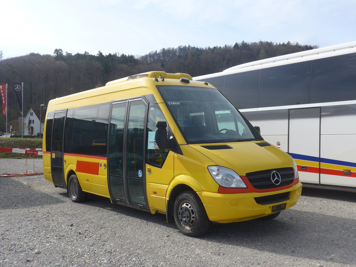 (224'869) - Tritten, Zweisimmen - (BE 802'464) - Mercedes (ex BLT Oberwil Nr. 21) am 11. April 2021 in Winterthur, EvoBus