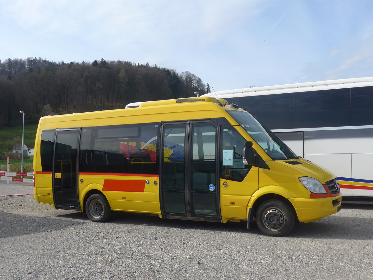 (224'870) - Tritten, Zweisimmen - (BE 802'464) - Mercedes (ex BLT Oberwil Nr. 21) am 11. April 2021 in Winterthur, EvoBus