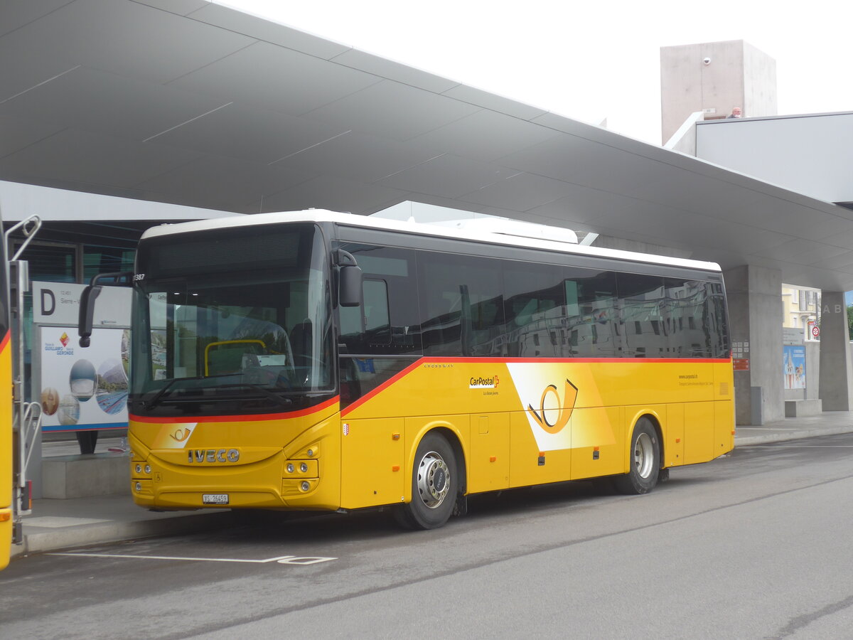 (225'397) - TSAR, Sierre - VS 26'459 - Iveco am 1. Mai 2021 in Sierre, Busbahnhof