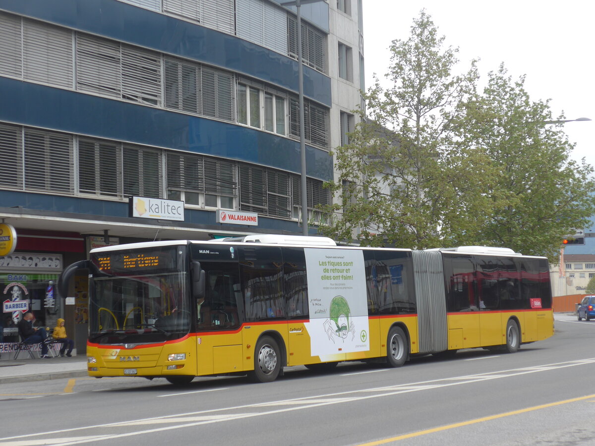 (225'428) - Buchard, Leytron - VS 107'667 - MAN am 1. Mai 2021 beim Bahnhof Sion