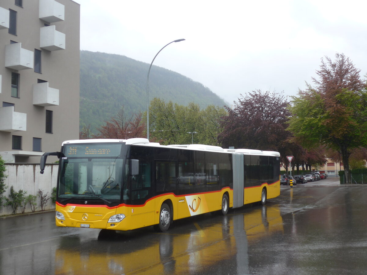 (225'493) - Buchard, Leytron - VS 104'346 - Mercedes am 1. Mai 2021 beim Bahnhof Martigny