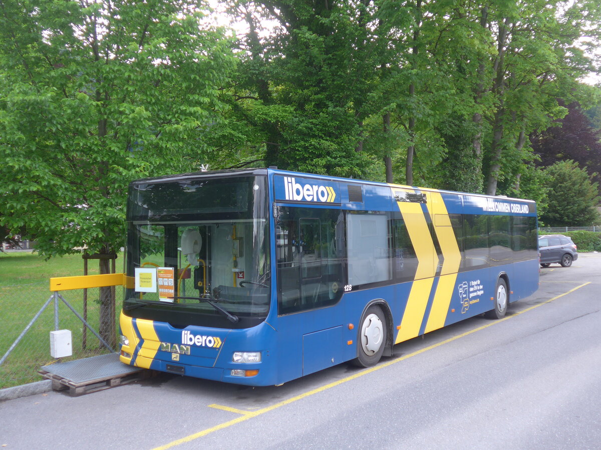 (225'749) - STI Thun - Nr. 128 - MAN am 6. Juni 2021 bei der Schifflndte Thun