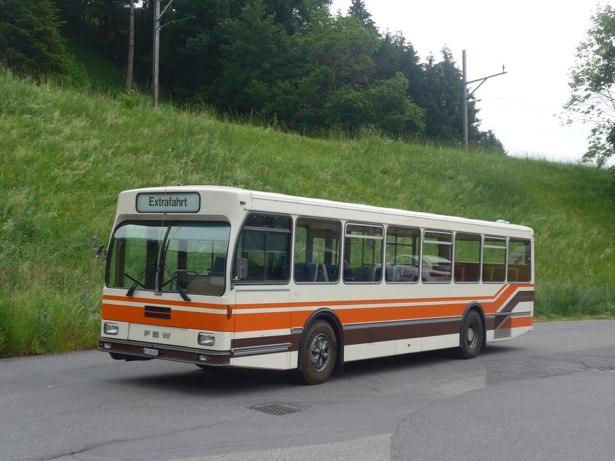 (225'759) - Wegmller, Mnsingen - BE 399'675 - FBW/R&J (ex Bamert, Wollerau) am 6. Juni 2021 in Kssnacht, Rest. Frohsinn