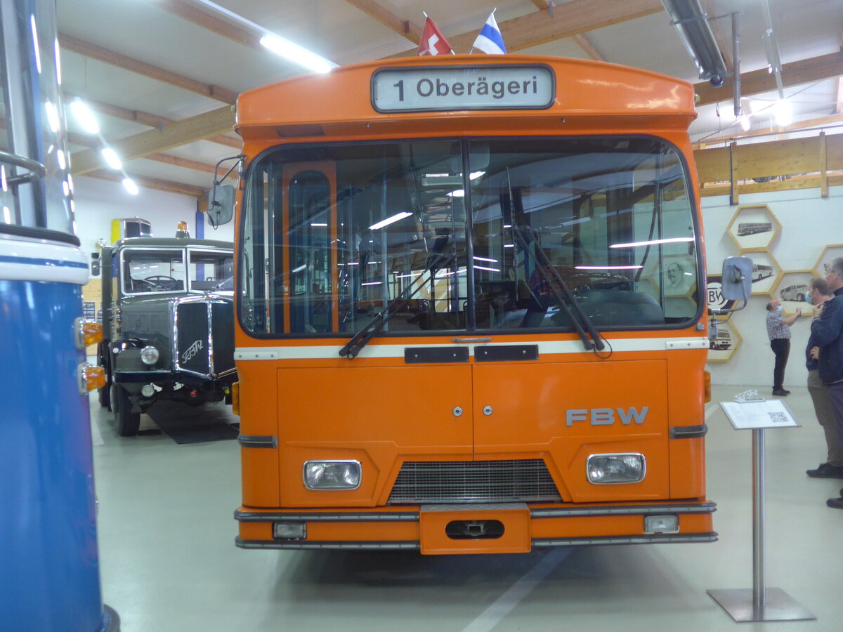 (225'788) - ZVB Zug (RWB) - Nr. 35 - FBW/Hess am 6. Juni 2021 in Wetzikon, FBW-Museum