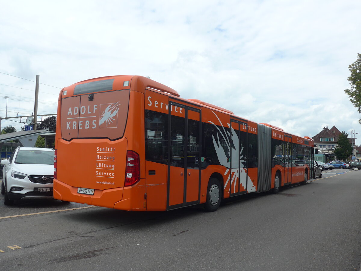 (226'087) - STI Thun - Nr. 171/BE 752'171 - Mercedes am 1. Juli 2021 in Thun, CarTerminal