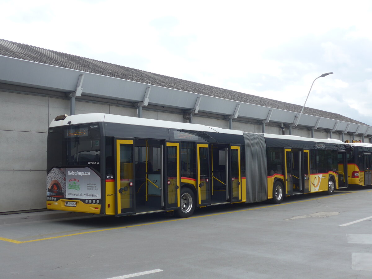 (226'316) - PostAuto Bern - Nr. 11'150/BE 823'685 - Solaris (ex Nr. 685) am 11. Juli 2021 in Bern, Postautostation