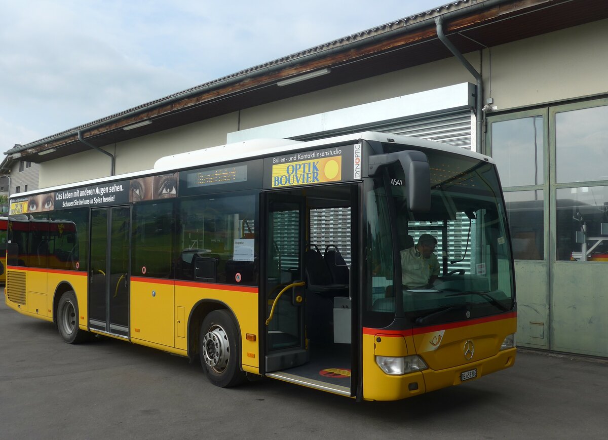 (226'692) - PostAuto Bern - BE 653'382 - Mercedes am 24. Juli 2021 in Aeschi, Garage