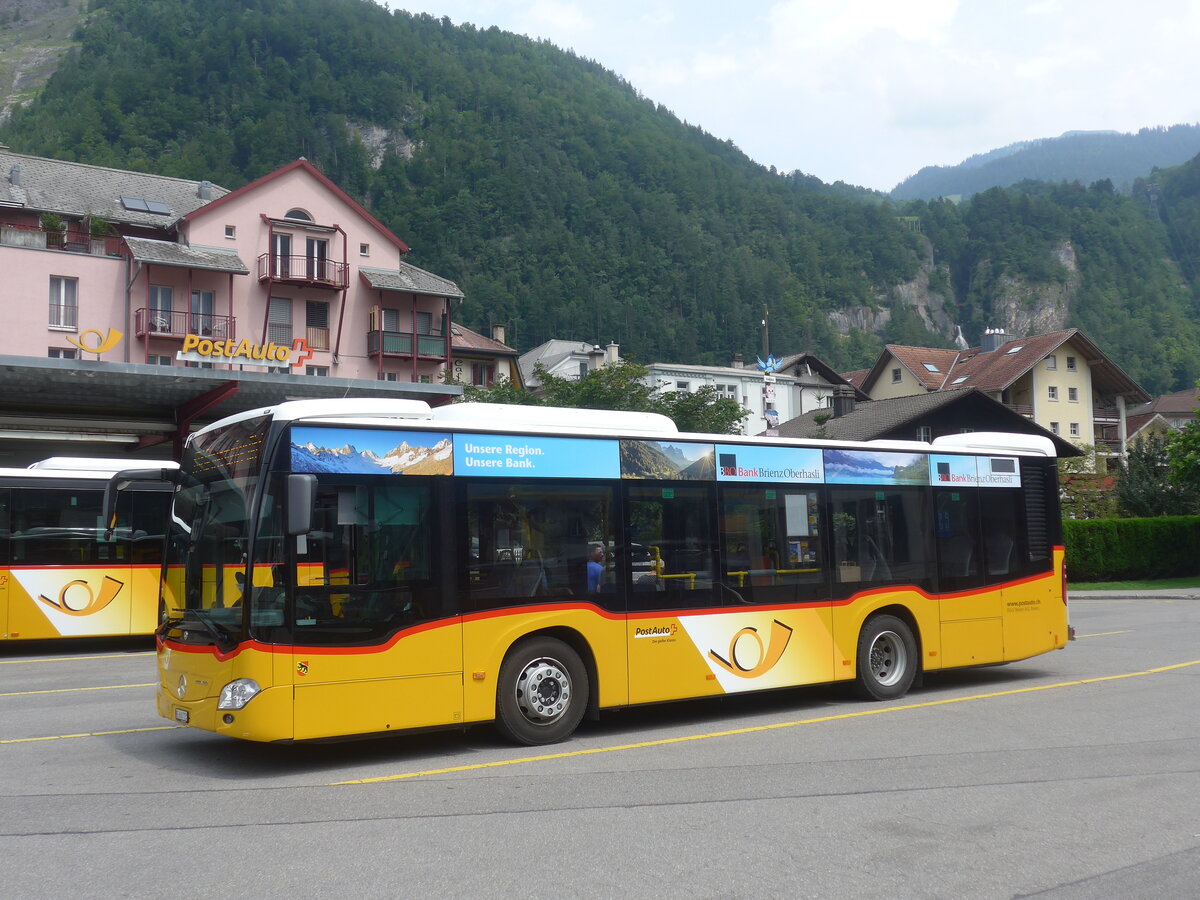 (226'726) - Flck, Brienz - Nr. 23/BE 868'723 - Mercedes am 24. Juli 2021 in Meiringen, Postautostation