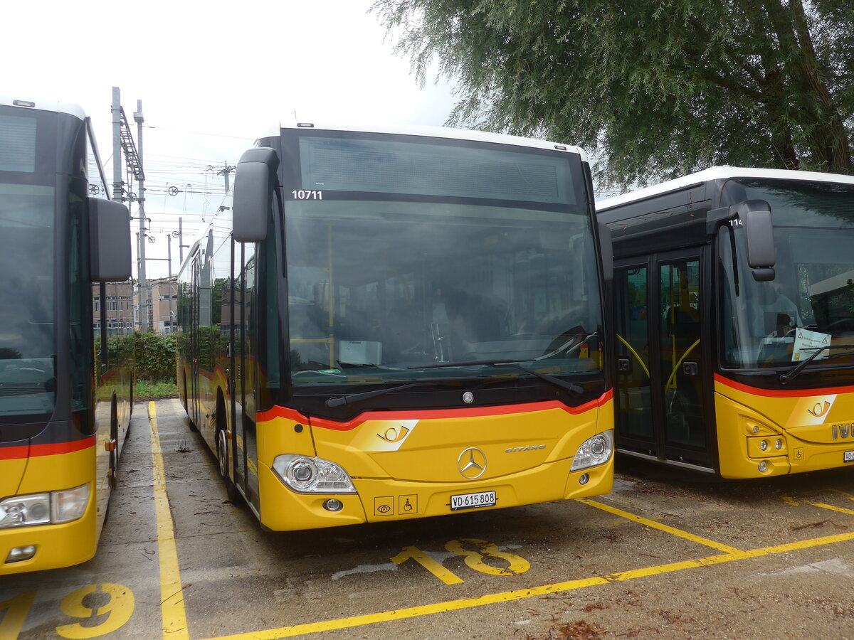 (226'900) - CarPostal Ouest - VD 615'808 - Mercedes am 1. August 2021 in Yverdon, Garage