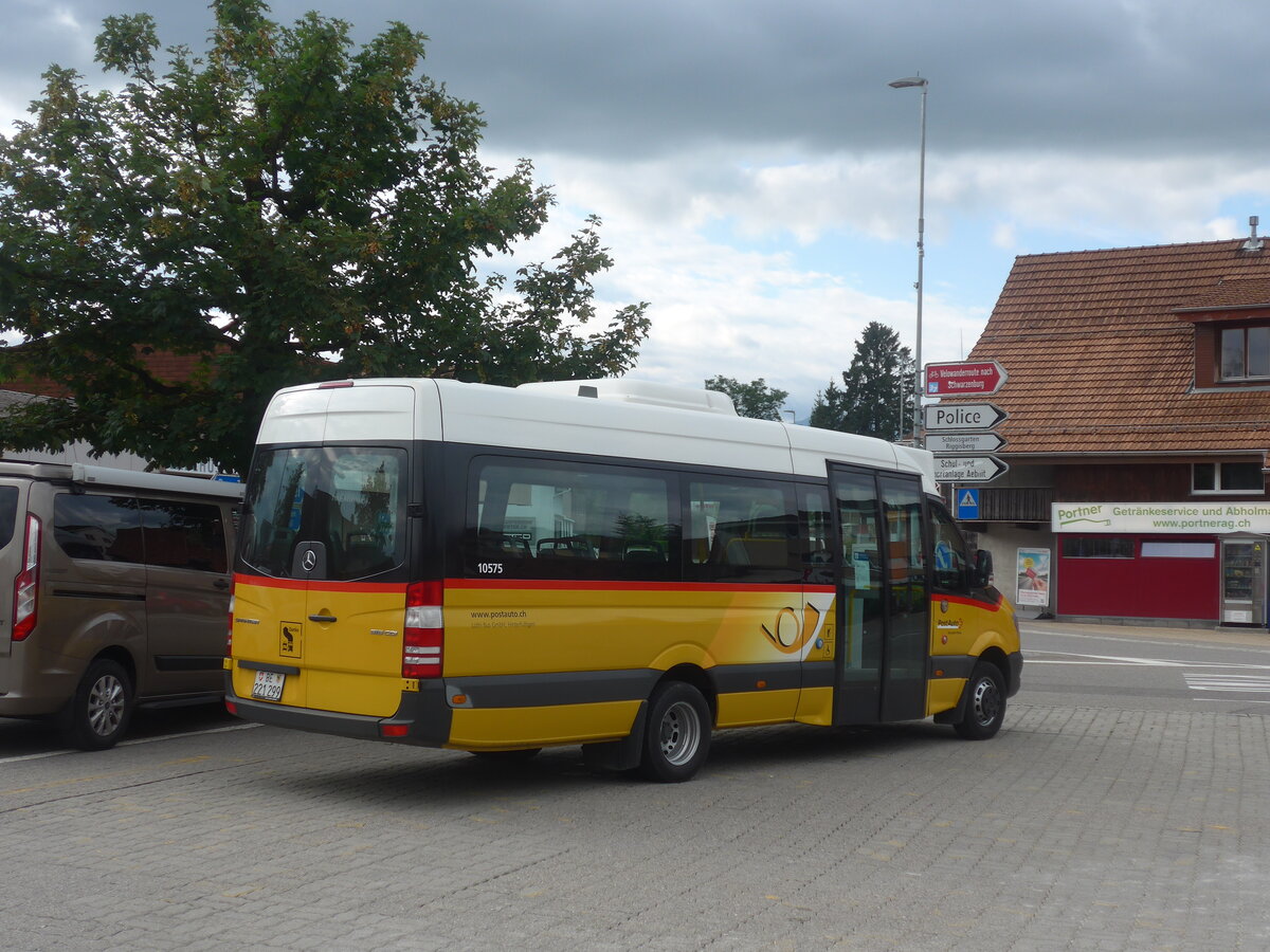 (227'013) - Lthi, Hinterfultigen - BE 221'299 - Mercedes am 7. August 2021 in Riggisberg, Post