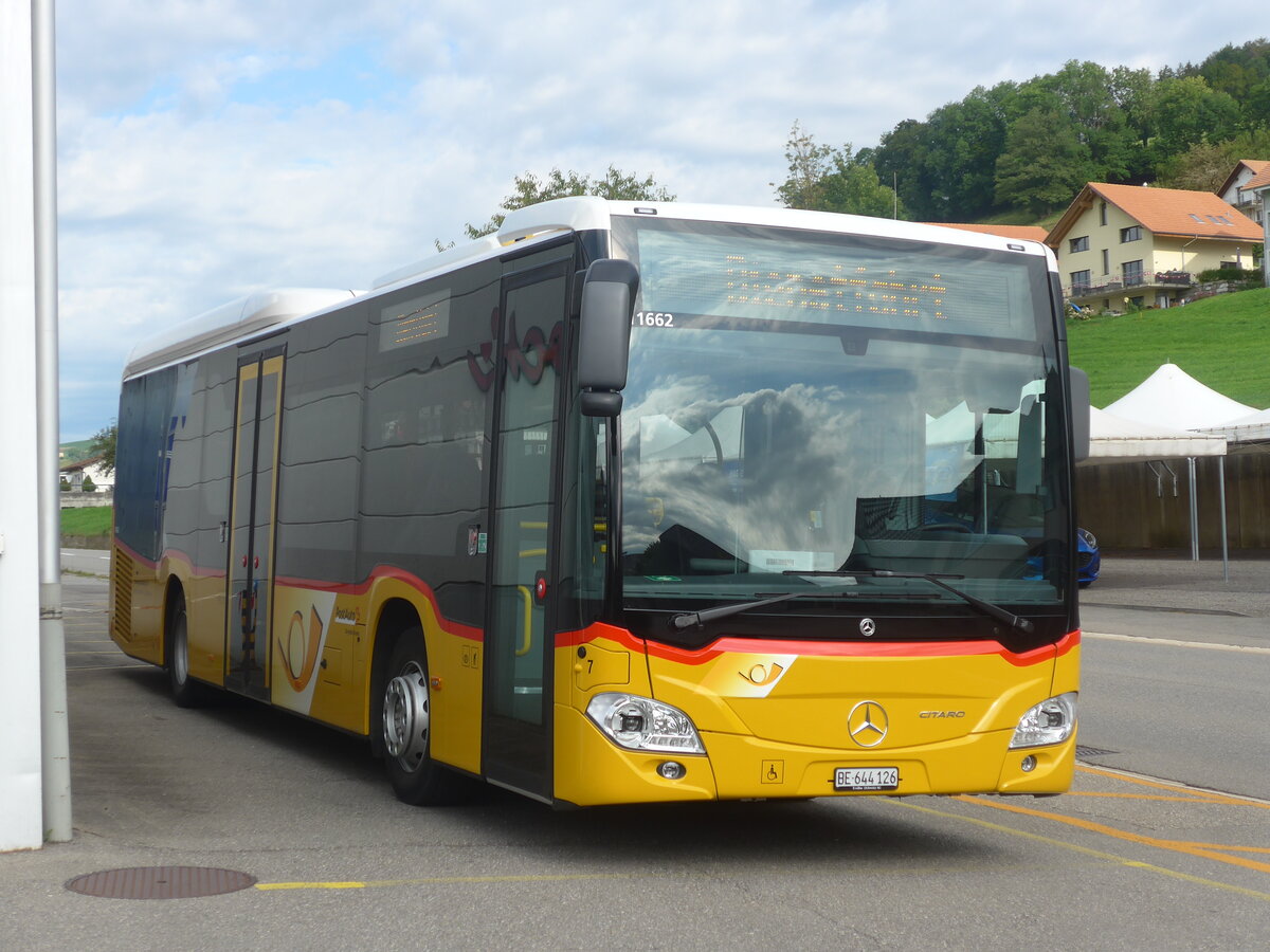 (227'028) - Engeloch, Riggisberg - Nr. 7/BE 644'126 - Mercedes am 7. August 2021 in Riggisberg, Garage