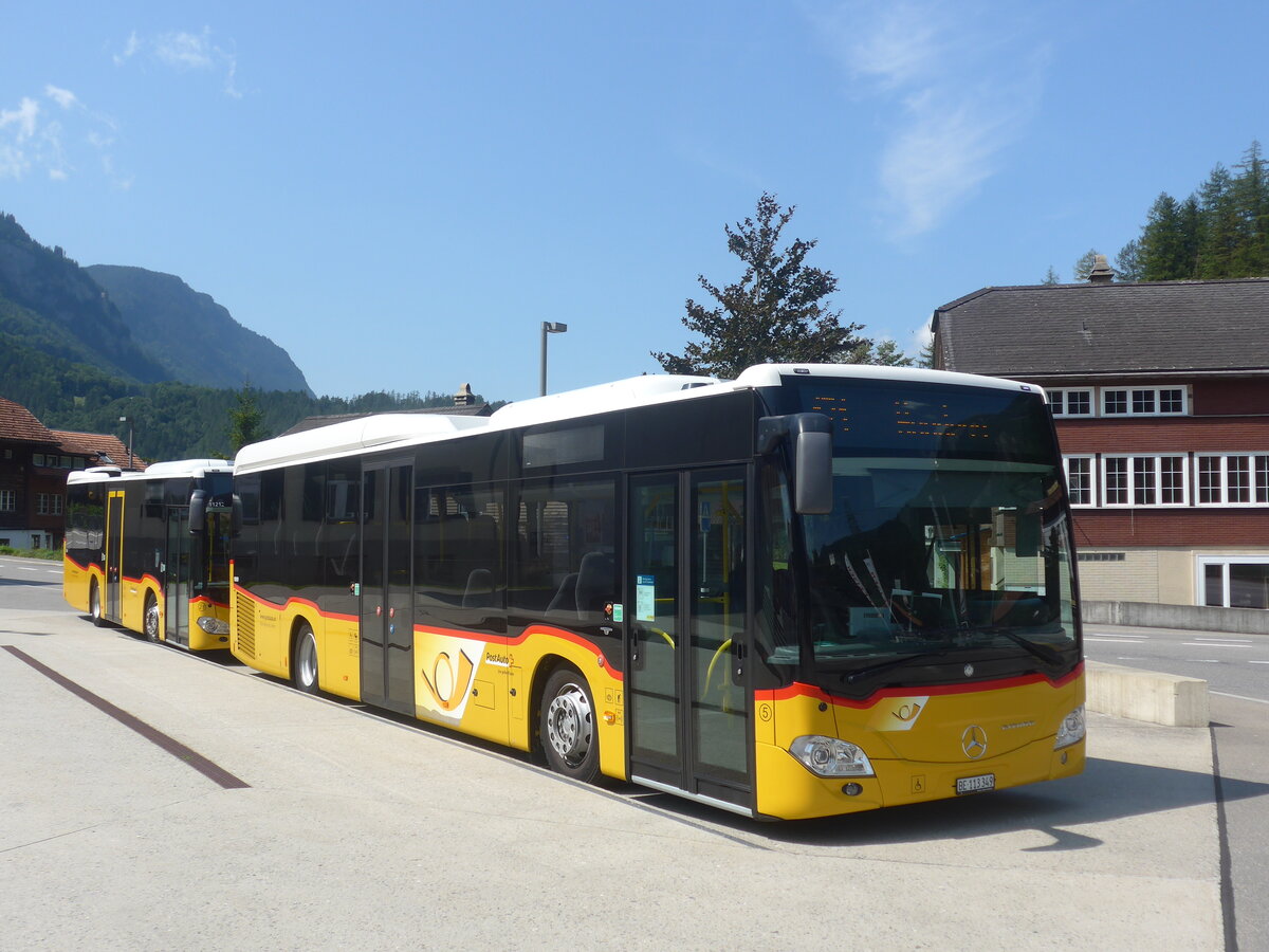 (227'464) - Flck, Brienz - Nr. 5/BE 113'349 - Mercedes am 21. August 2021 in Innertkirchen, Grimseltor