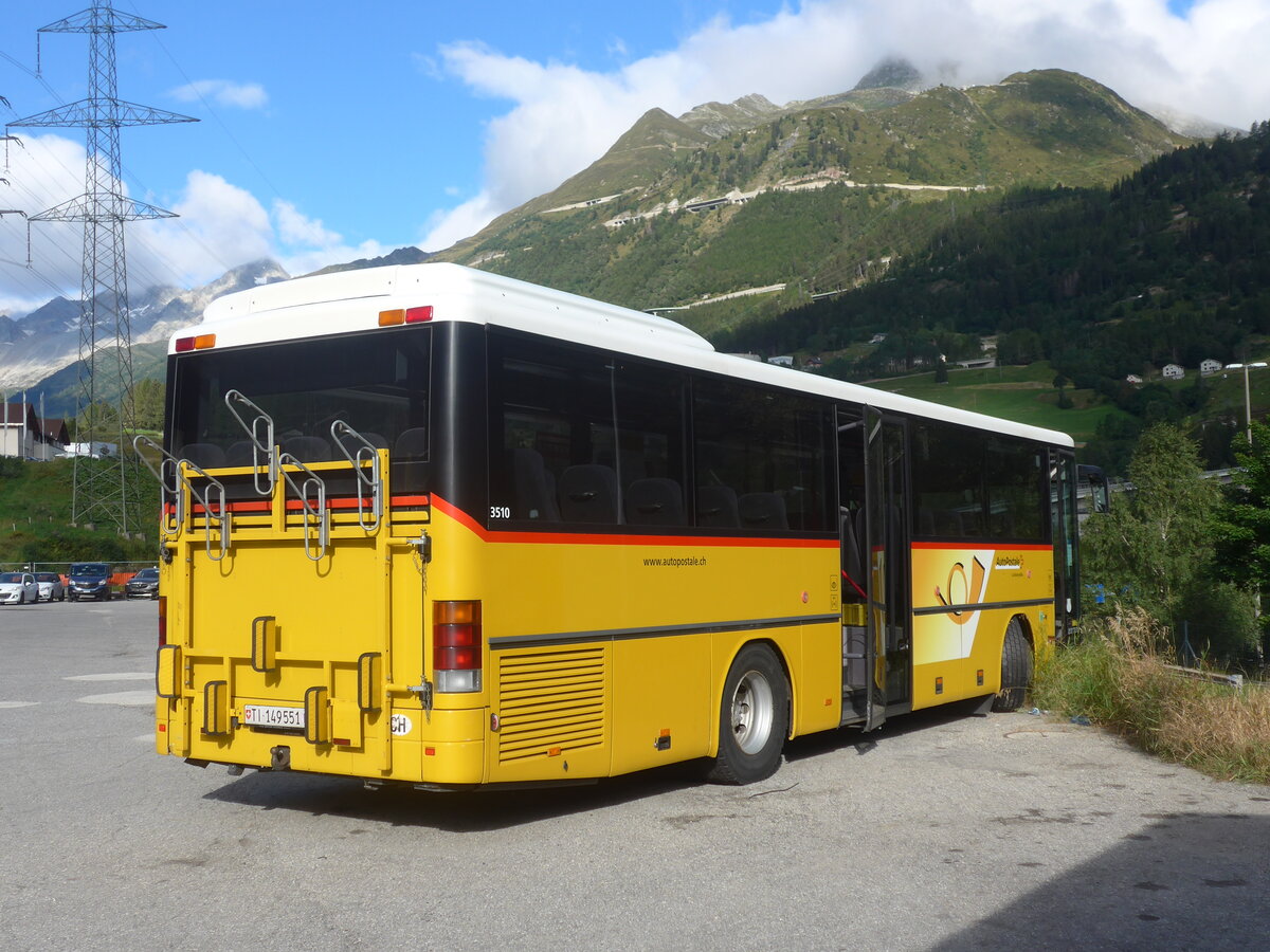 (227'669) - Marchetti, Airolo - Nr. 532/TI 149'551 - Setra (ex AutoPostale Ticino Nr. 532) am 30. August 2021 in Airolo, Bivio per Nante