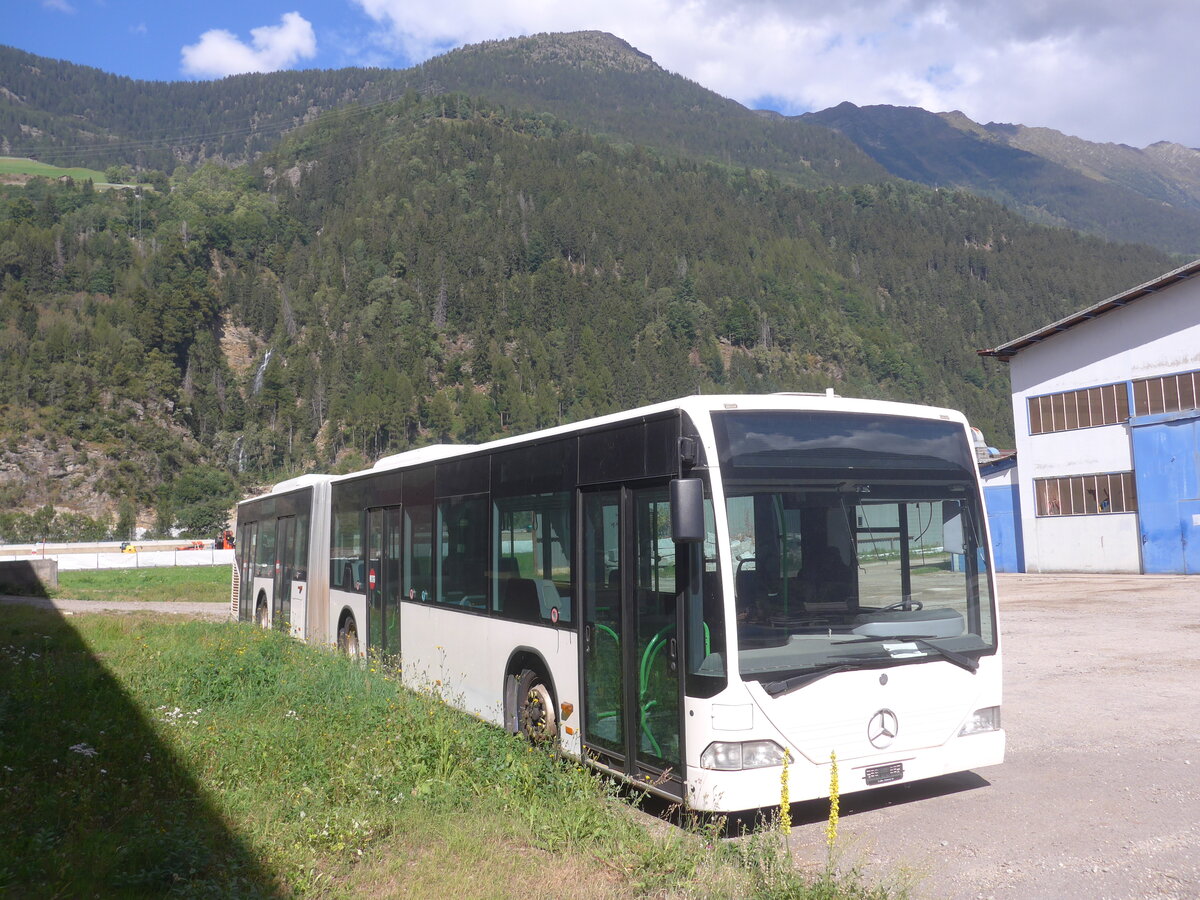 (227'964) - FART Locarno - Nr. 33 - Mercedes (ex SBC Chur Nr. 92; ex ARL Viganello Nr. 23; ex STPL Lugano Nr. 29) am 11. September 2021 in Piotta, Via Industrie