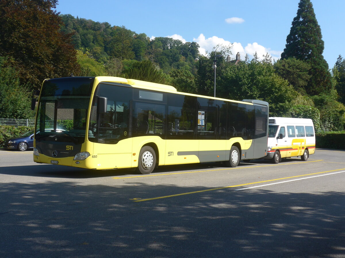 (228'027) - STI Thun - Nr. 180/BE 752'180 - Mercedes am 13. September 2021 bei der Schifflndte Thun