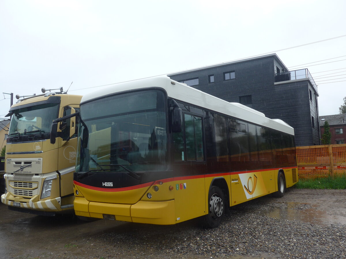 (228'163) - PostAuto Ostschweiz - (SG 273'335) - Scania/Hess am 19. September 2021 in Schmerikon, Thomann 