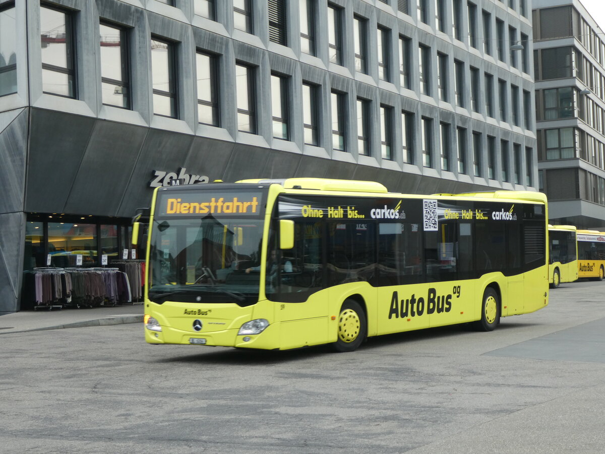 (228'932) - AAGL Liestal - Nr. 59/BL 6264 - Mercedes am 12. Oktober 2021 beim Bahnhof Liestal