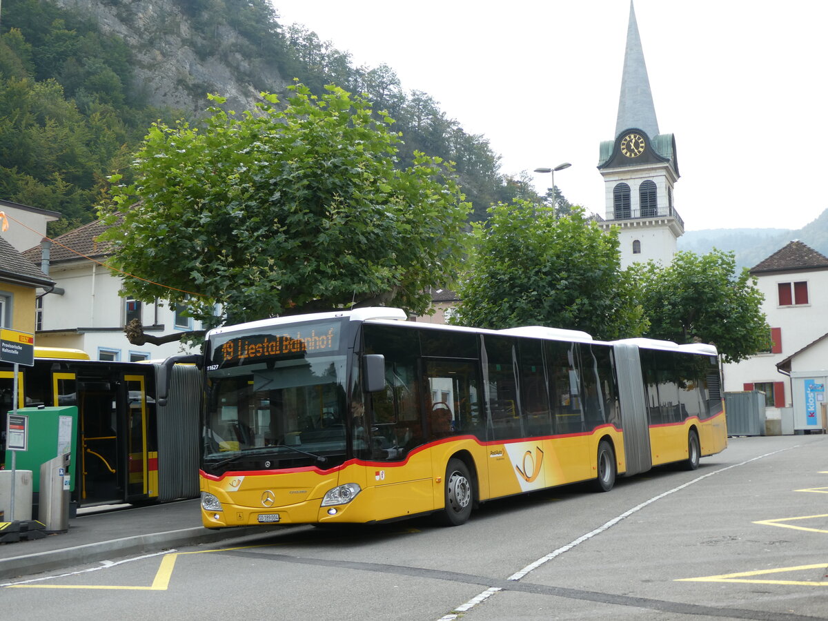 (228'990) - PostAuto Nordschweiz - SO 189'004 - Mercedes am 12. Oktober 2021 in Waldenburg, Station