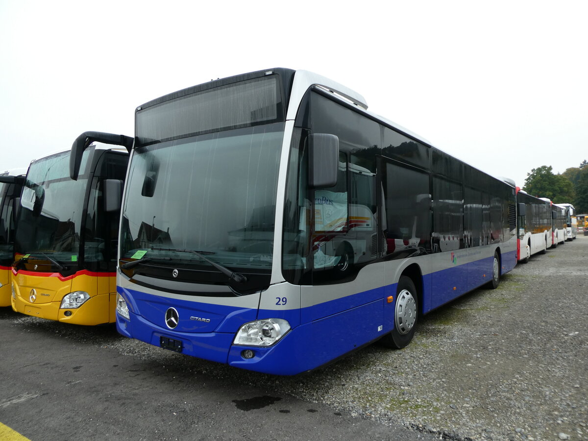 (229'294) - VZO Grningen - Nr. 29 - Mercedes am 16. Oktober 2021 in Winterthur, EvoBus