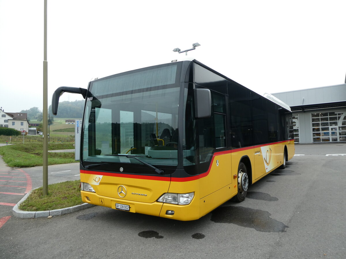 (229'318) - TpM, Mesocco - Nr. 2/GR 108'002 - Mercedes am 16. Oktober 2021 in Winterthur, EvoBus