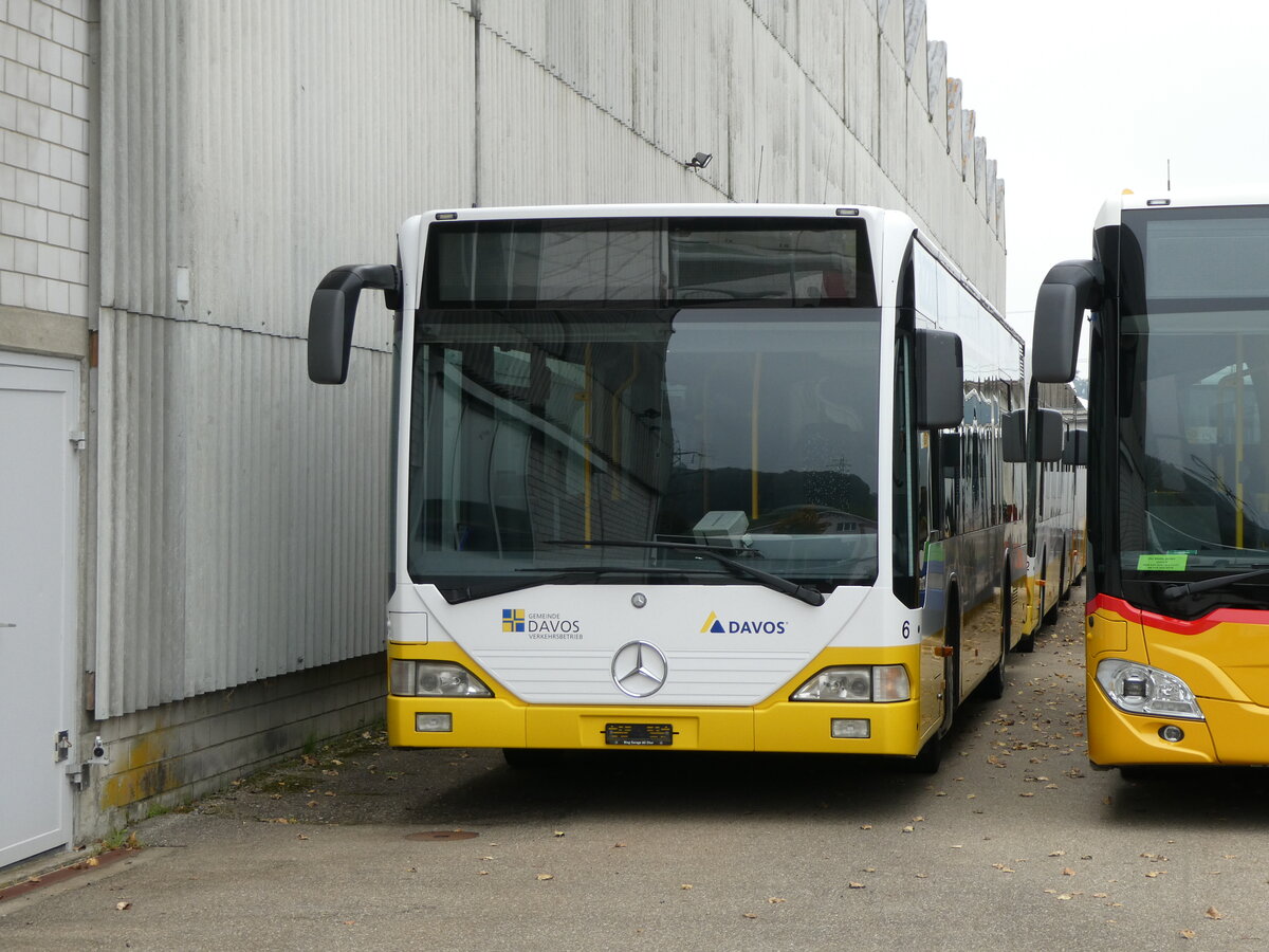 (229'332) - VBD Davos - Nr. 6 - Mercedes am 16. Oktober 2021 in Winterthur, EvoBus