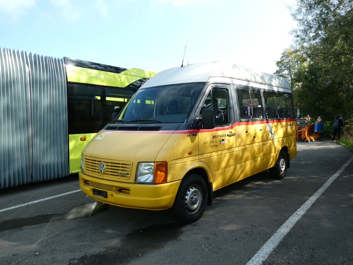 (229'339) - Funi-Car, Biel - (BE 170) - VW (ex Eurobus, Bern; ex Binggeli, Erlach; ex Corpataux, Schwarzenburg; ex P 21'057) am 16. Oktober 2021 in Ruswil, Garage ARAG