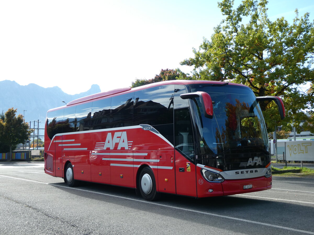 (229'466) - AFA Adelboden - Nr. 15/BE 26'702 - Setra am 19. Oktober 2021 in Thun, Seestrasse