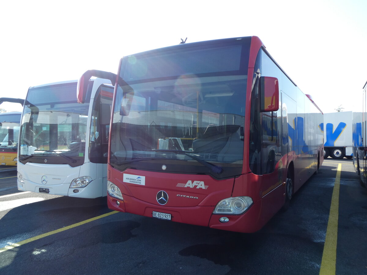 (229'827) - AFA Adelboden - Nr. 97/BE 823'927 - Mercedes am 24. Oktober 2021 in Kerzers, Interbus