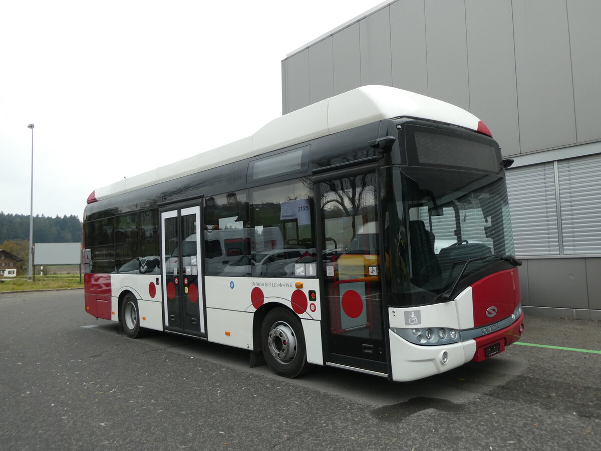 (229'903) - TPF Fribourg - (023'927) - Solaris am 30. Oktober 2021 in Ruswil, Garage ARAG