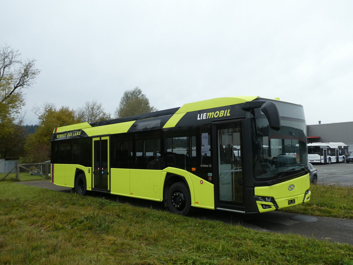 (229'924) - Fr Liechtenstein: BOS PS Anstalt, Vaduz - Nr. 518 - Solaris am 30. Oktober 2021 in Ruswil, Garage ARAG