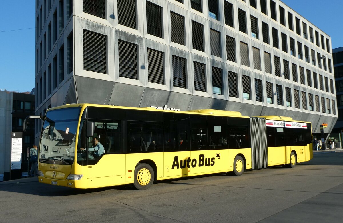 230'271) - AAGL Liestal - Nr. 88/BL 7486 - Mercedes am 9. November 2021 beim Bahnhof Liestal